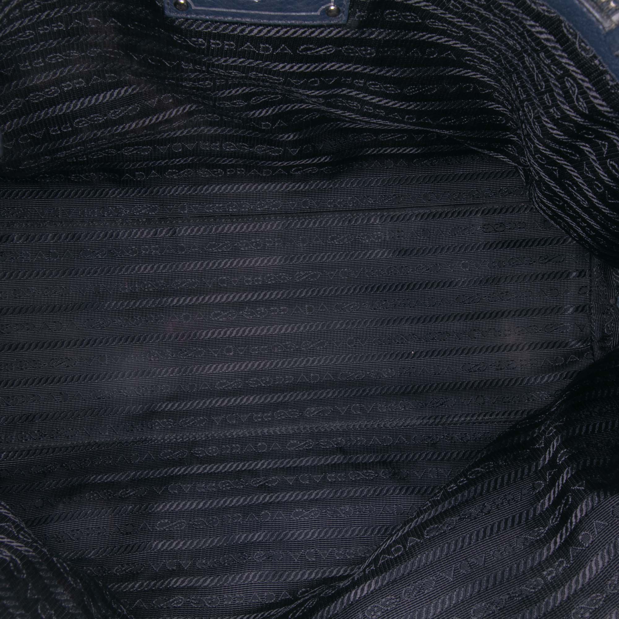 Vitello Phenix Side Zip Shopper Tote