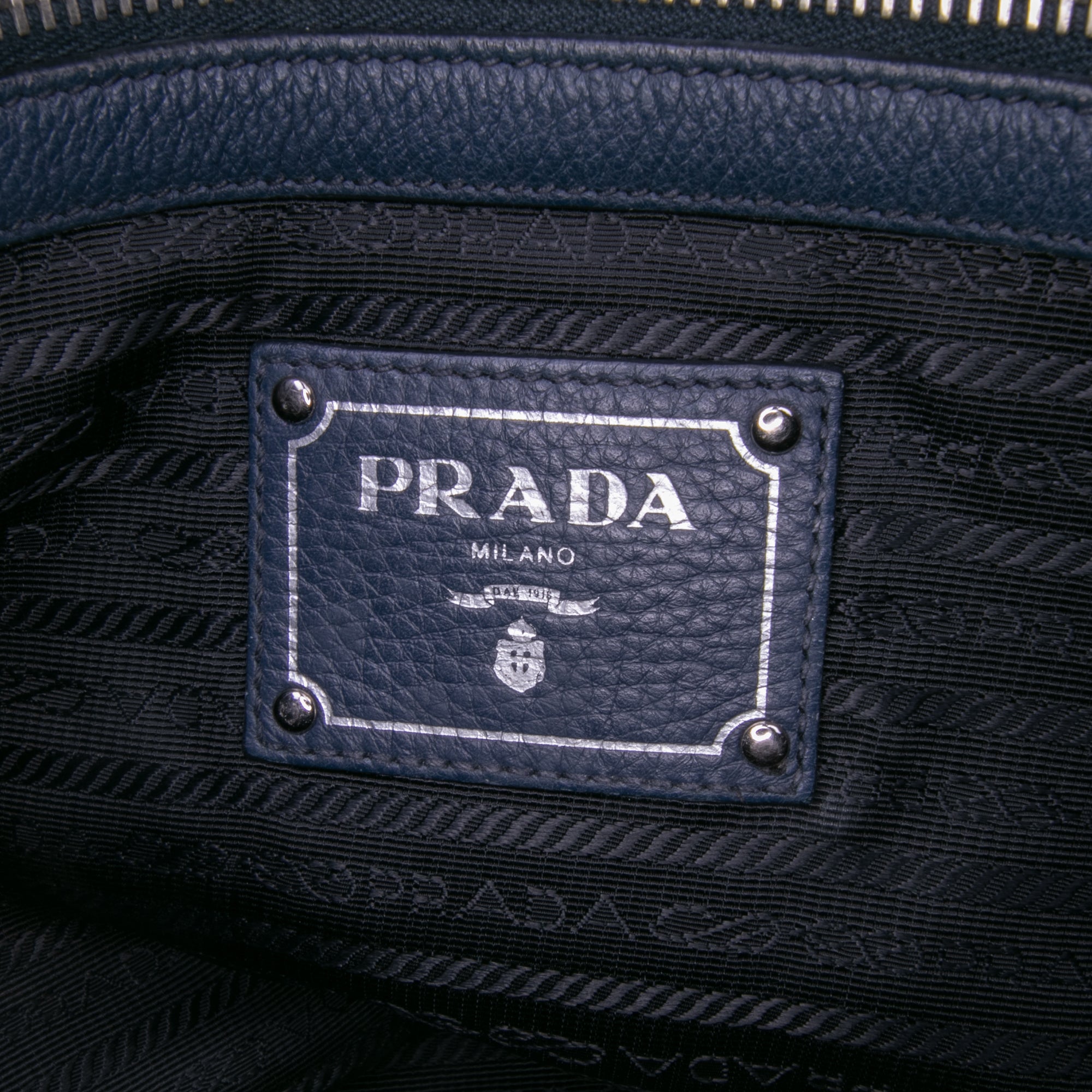 Vitello Phenix Side Zip Shopper Tote