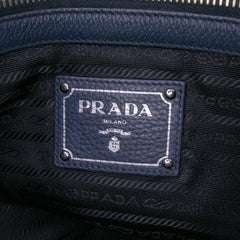 Vitello Phenix Side Zip Shopper Tote
