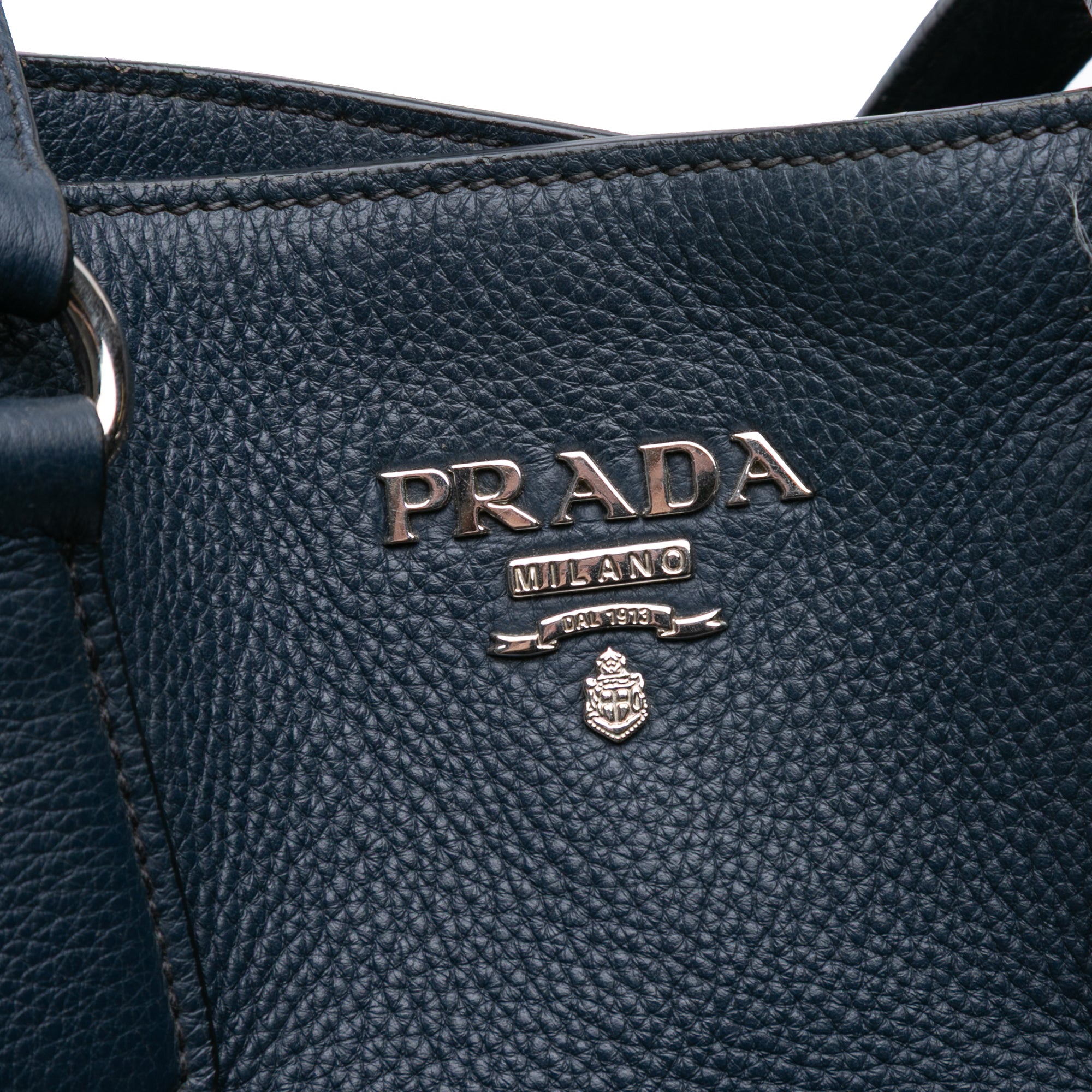 Vitello Phenix Side Zip Shopper Tote