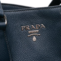 Vitello Phenix Side Zip Shopper Tote