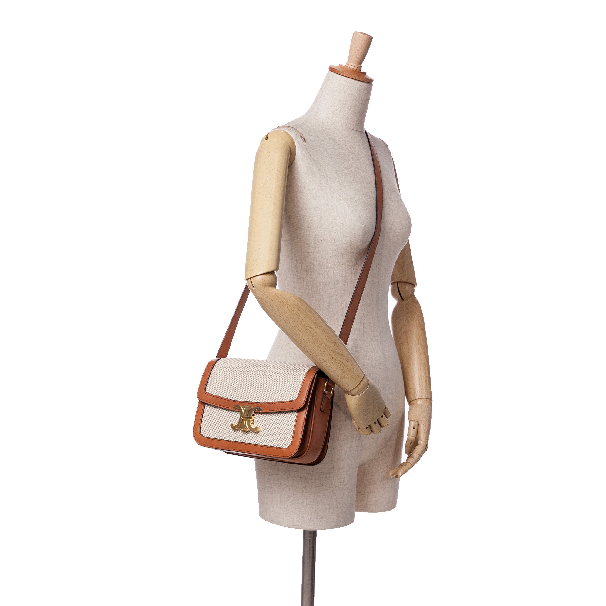 Classique Canvas Triomphe Crossbody