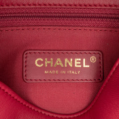 Small Quilted Lambskin On And On Chain Flap