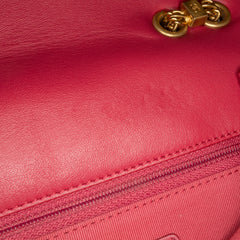 Small Quilted Lambskin On And On Chain Flap