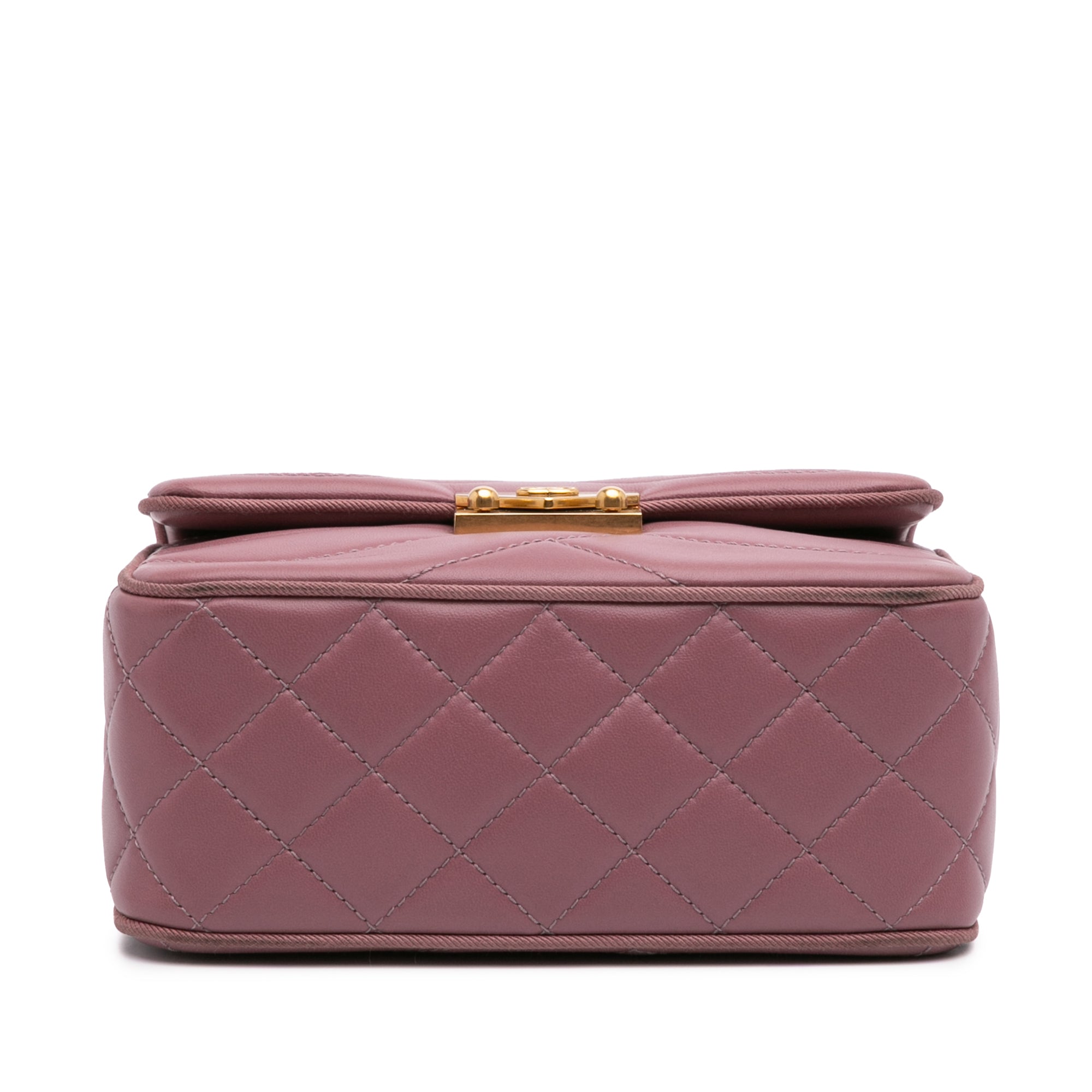 Paris Seoul Mini Lambskin Pagoda Single Flap