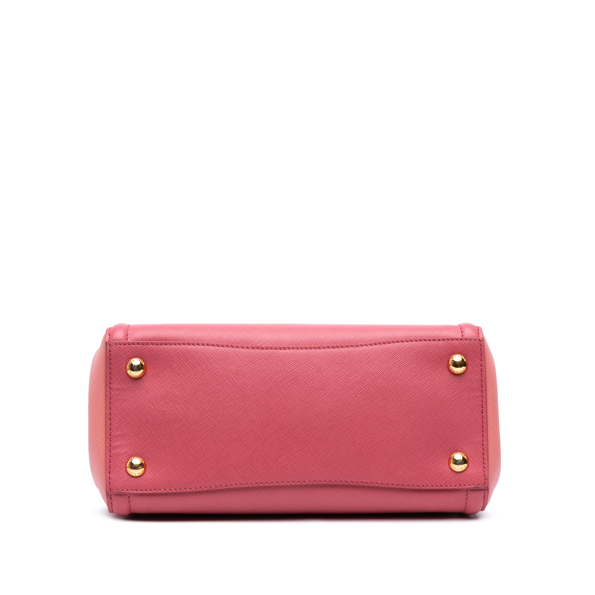 Bicolor Saffiano Lux Satchel