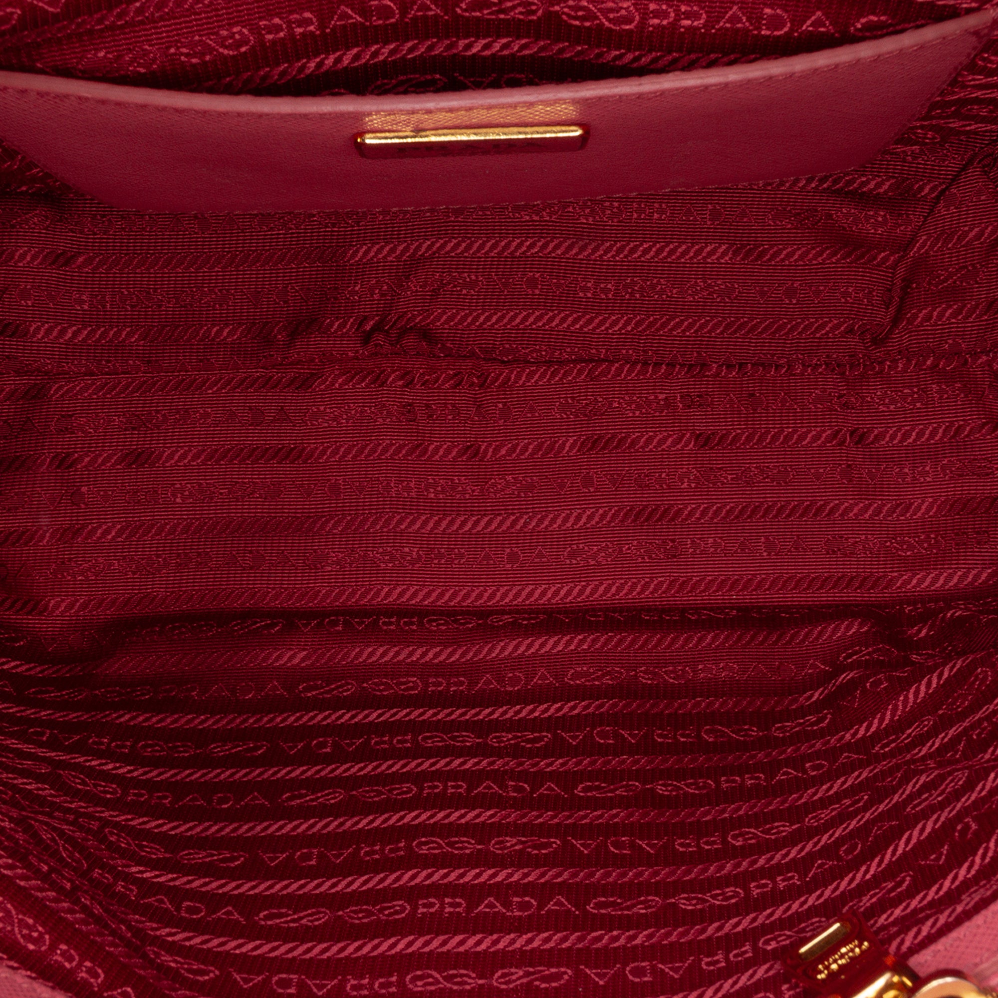 Bicolor Saffiano Lux Satchel