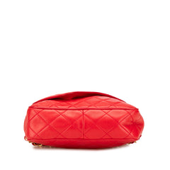 CC Quilted Lambskin Tassel Camera Bag