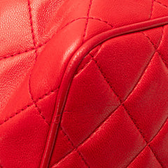 CC Quilted Lambskin Tassel Camera Bag