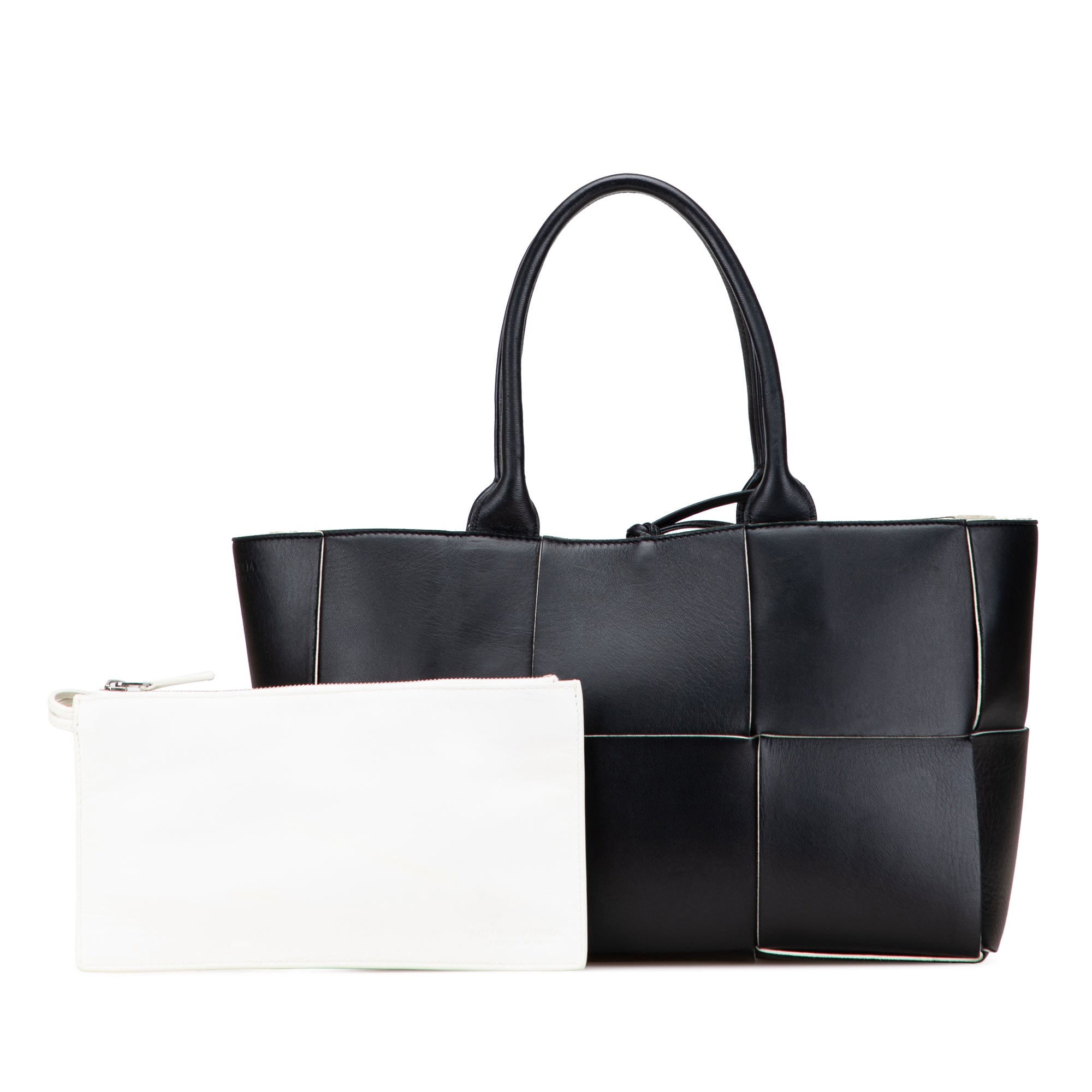 Small Nappa Maxi Intrecciato Arco Tote