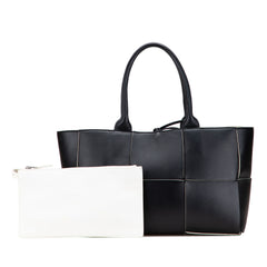Small Nappa Maxi Intrecciato Arco Tote