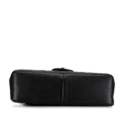 Jumbo Classic Caviar Double Flap