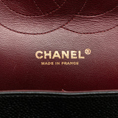 Jumbo Classic Caviar Double Flap