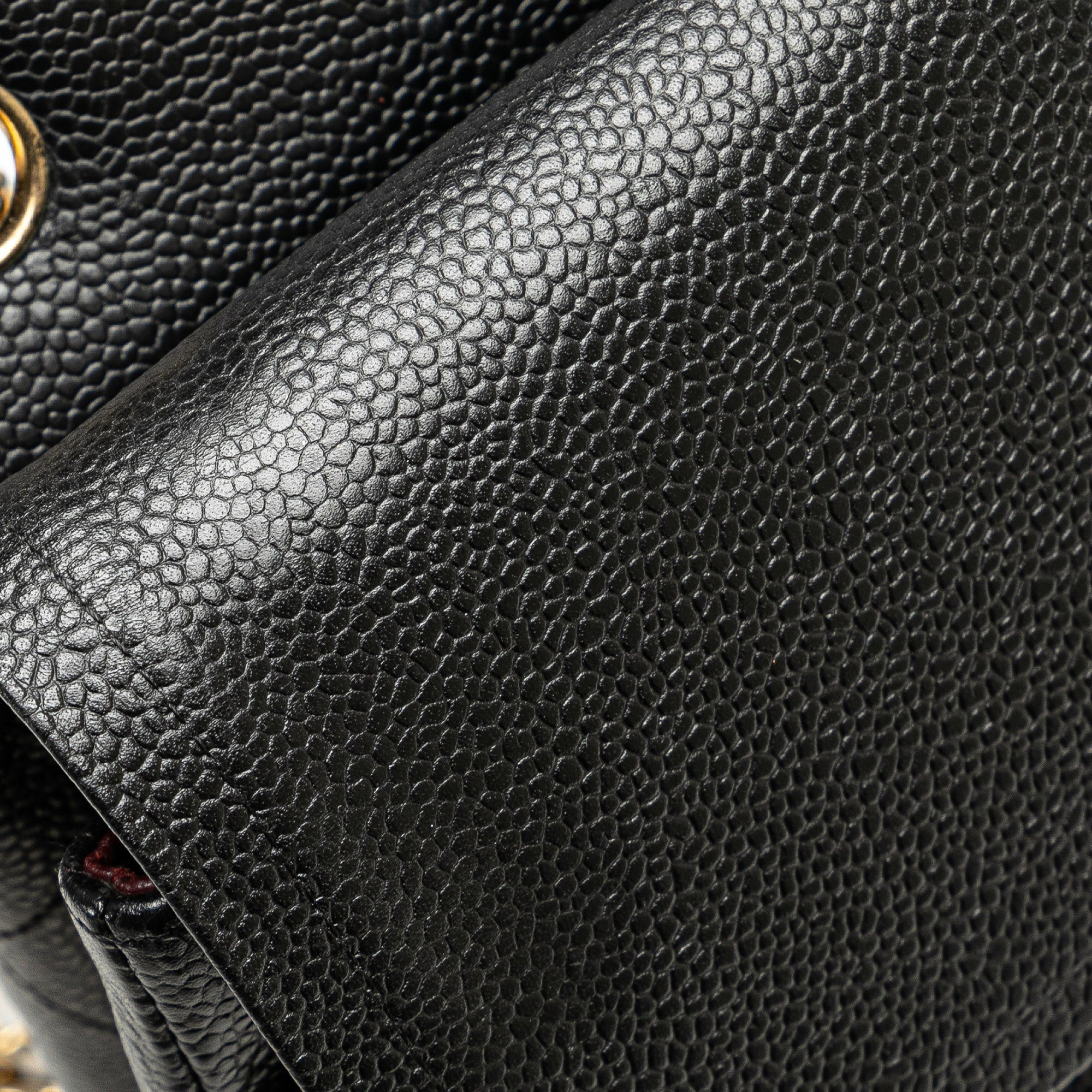 Jumbo Classic Caviar Double Flap