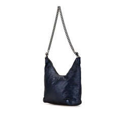 Leather Galaxy Chain Shoulder Bag