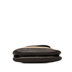 Diamante Canvas 1973 Shoulder Bag