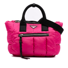 Tessuto Bomber Satchel