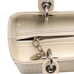 Medium Patent Microcannage Lady Dior