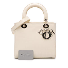 Medium Patent Microcannage Lady Dior