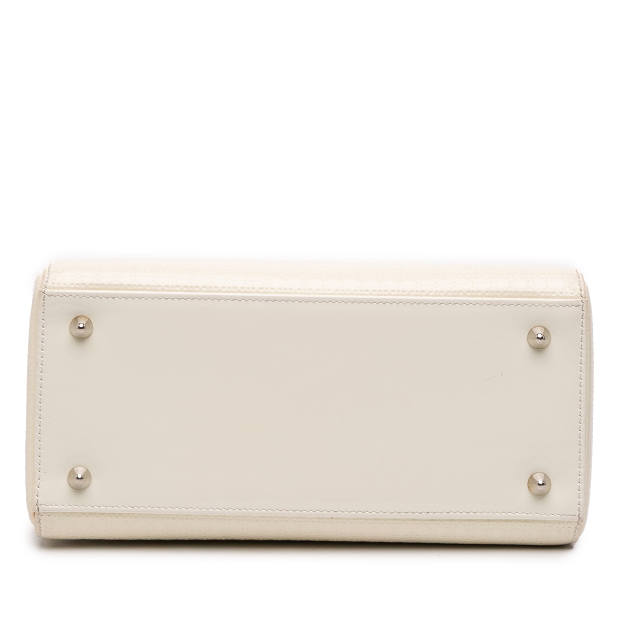 Medium Patent Microcannage Lady Dior