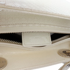 Medium Patent Microcannage Lady Dior