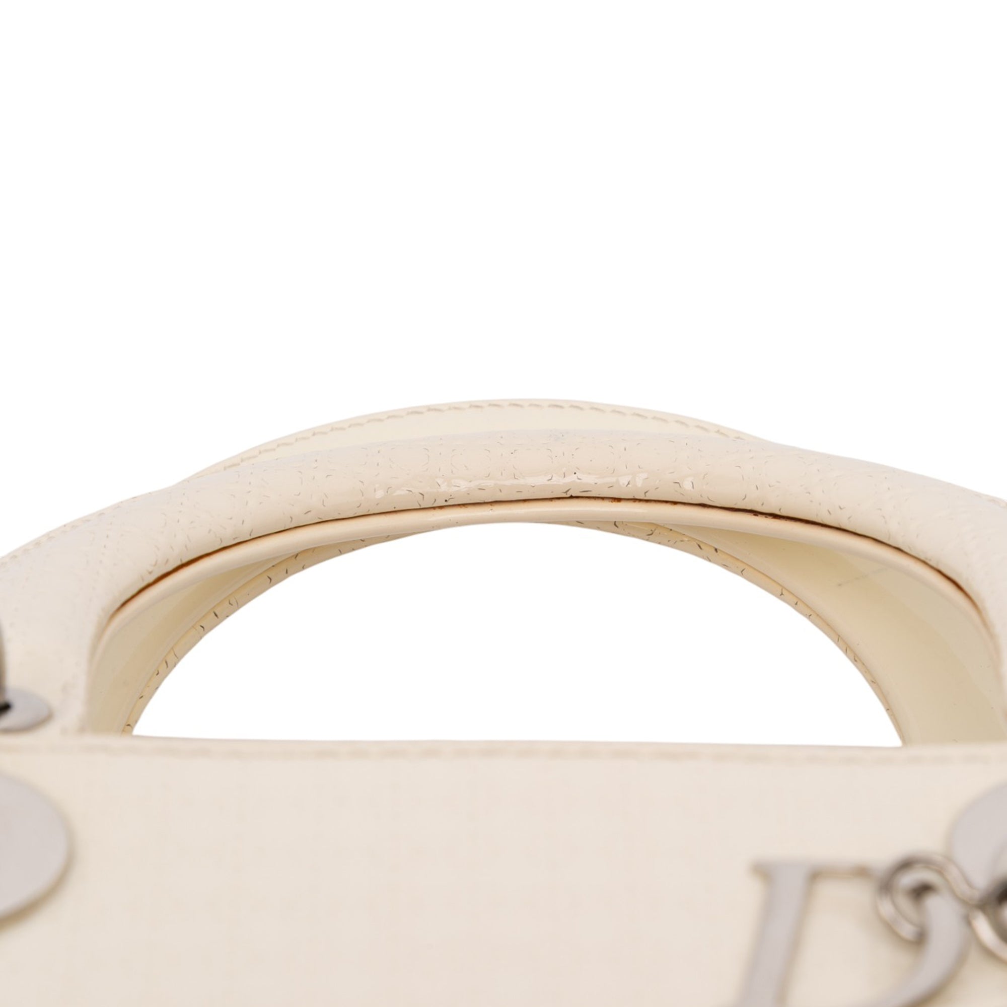 Medium Patent Microcannage Lady Dior