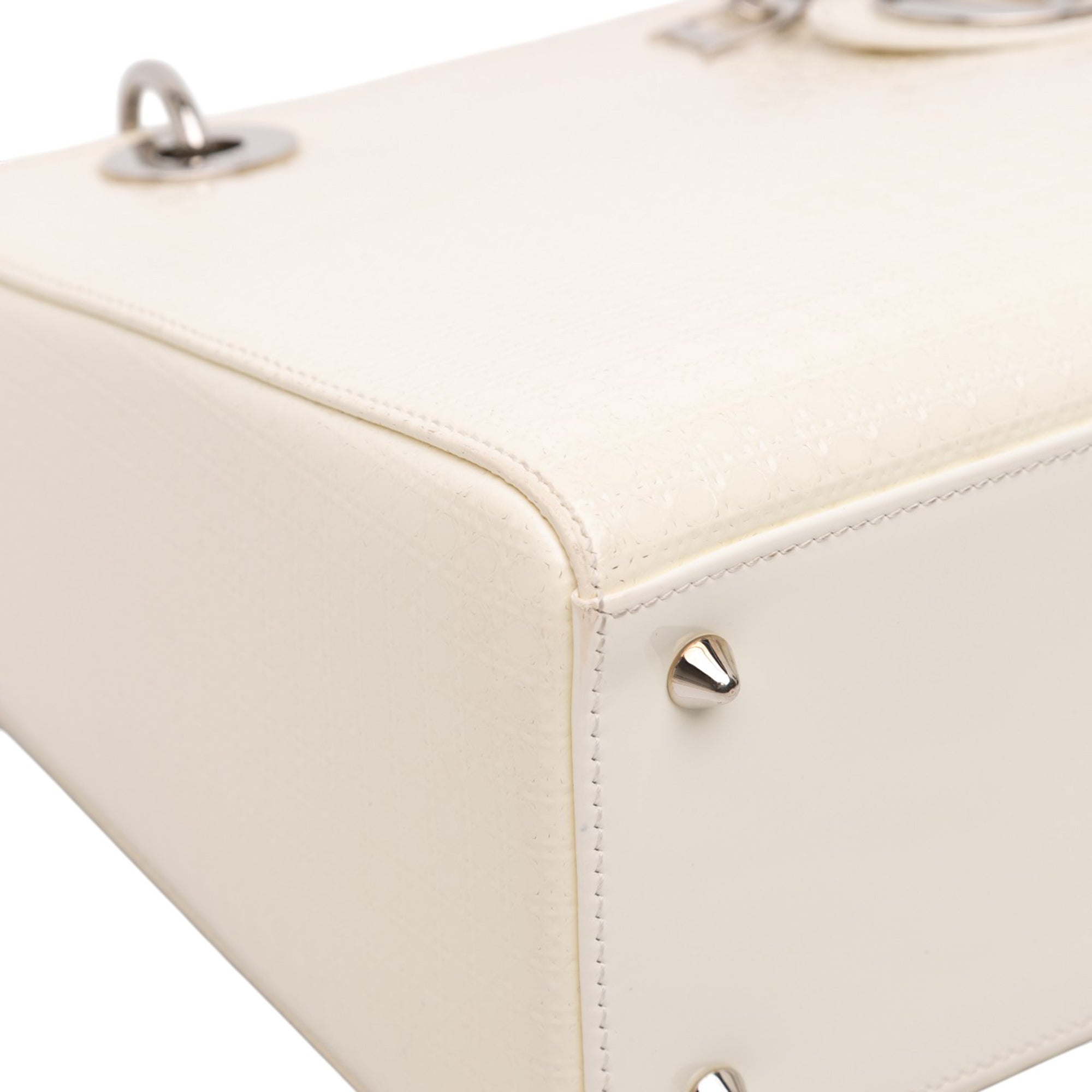 Medium Patent Microcannage Lady Dior