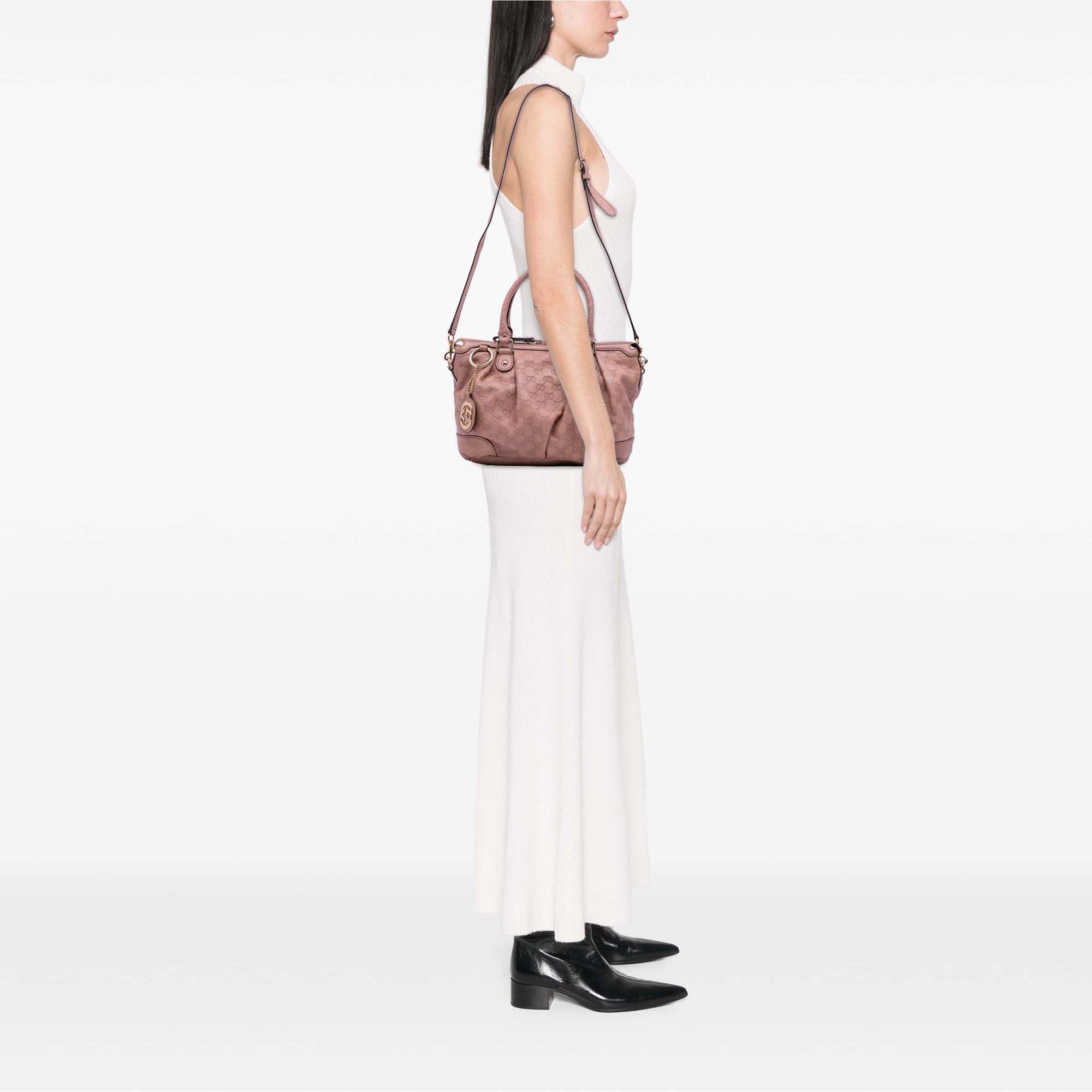 Guccissima Sukey Satchel
