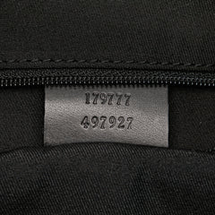 Large GG Denim Horsebit Classic Ring Hobo
