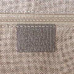 Medium Leather GG Charm Dome Satchel