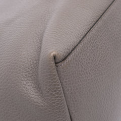 Medium Leather GG Charm Dome Satchel
