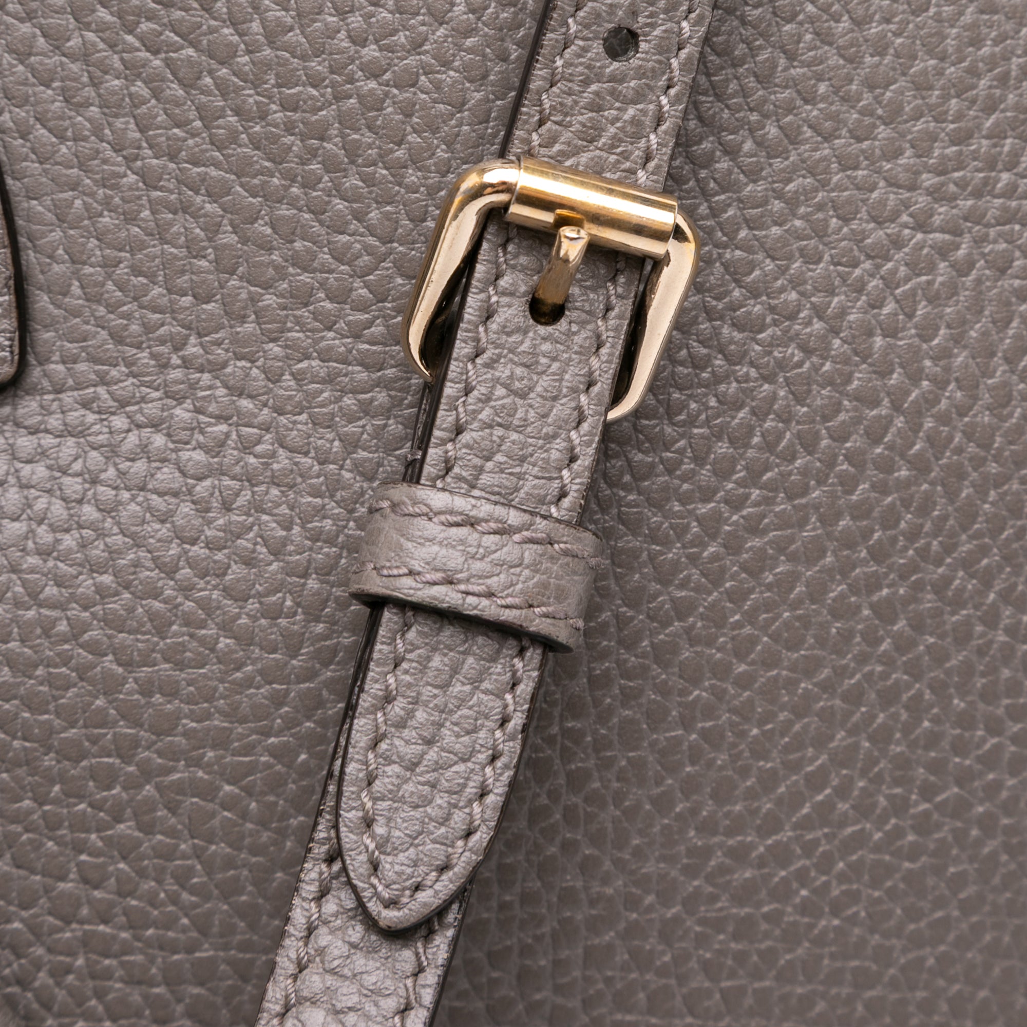 Medium Leather GG Charm Dome Satchel
