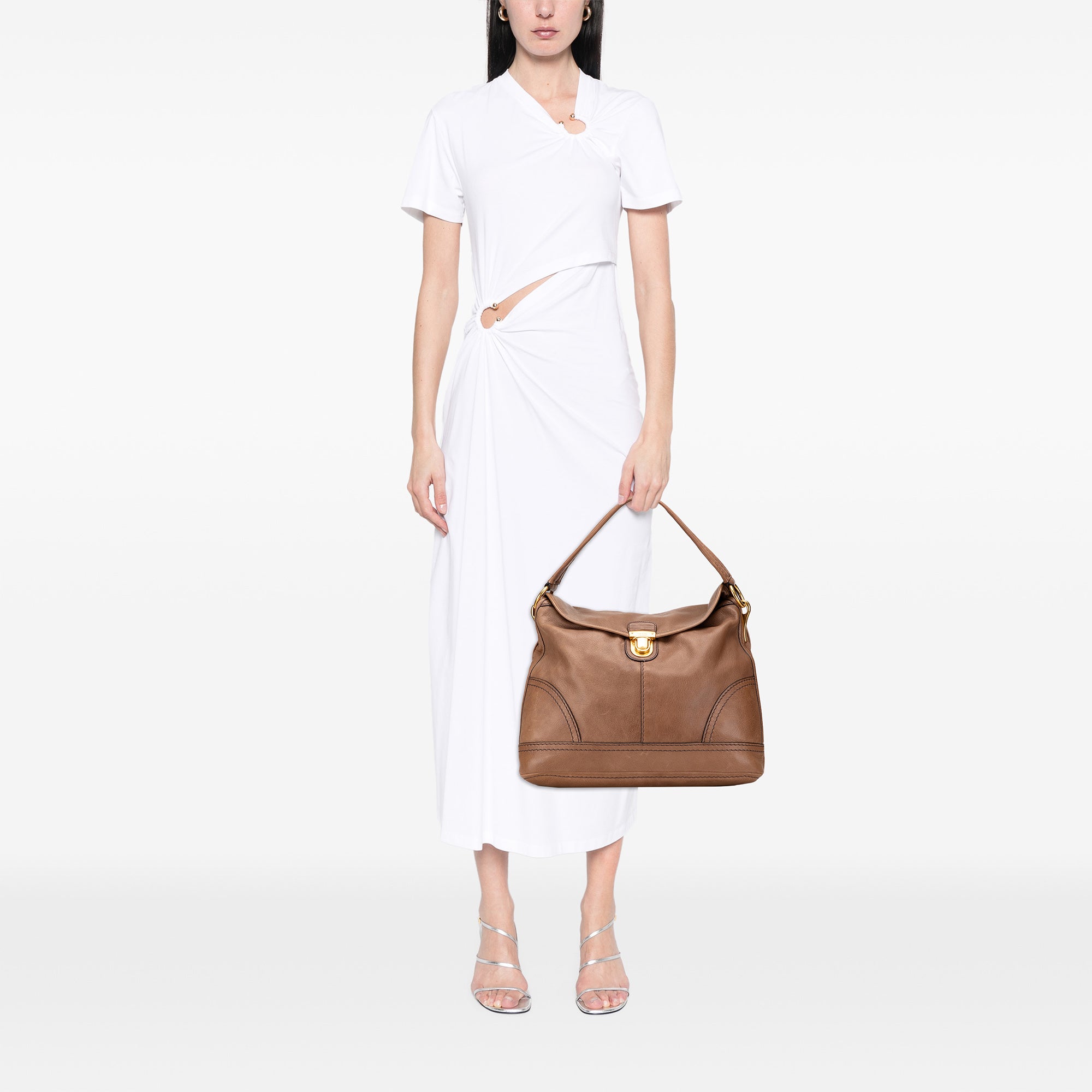 Cervo Shine Flap Hobo