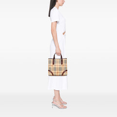 Haymarket Check Coated Canvas Tote