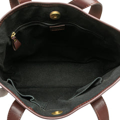 Haymarket Check Coated Canvas Tote