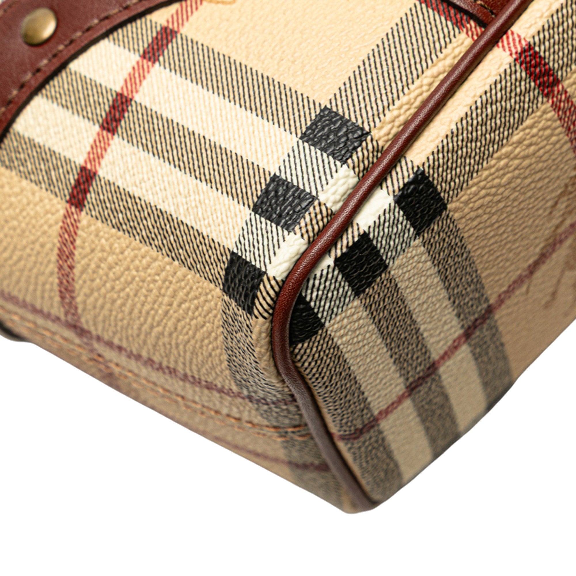 Haymarket Check Coated Canvas Tote