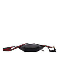Small Grained Calfskin Logo Belt Bag