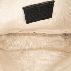 Small Grained Calfskin Logo Belt Bag