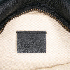 Small Grained Calfskin Logo Belt Bag