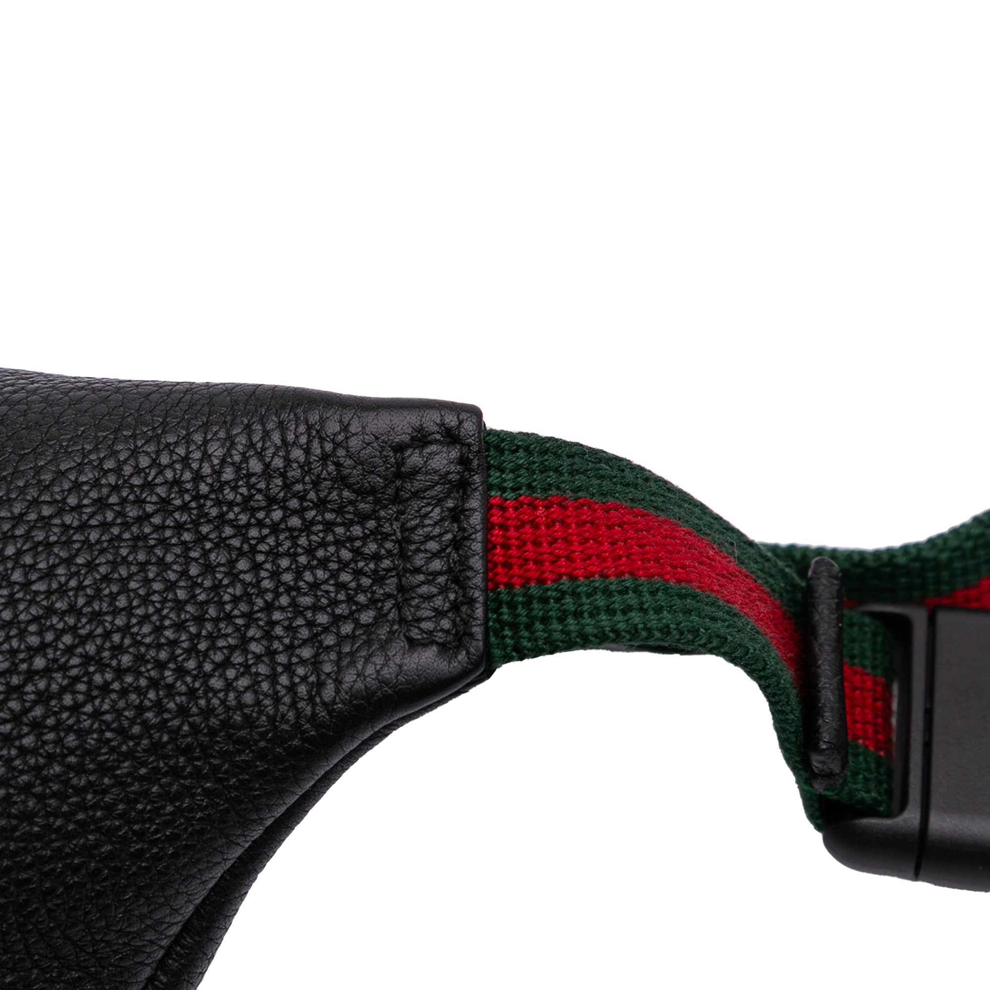 Small Grained Calfskin Logo Belt Bag