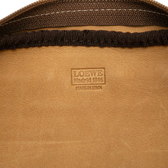 Anagram Suede Crossbody