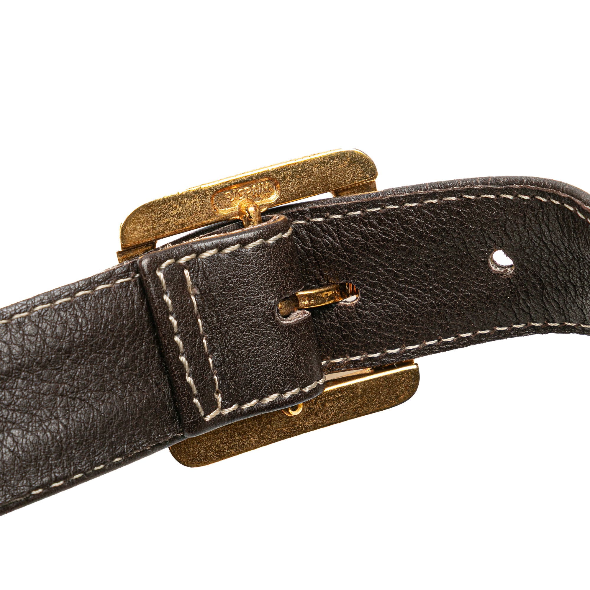 Anagram Suede Crossbody