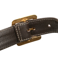 Anagram Suede Crossbody