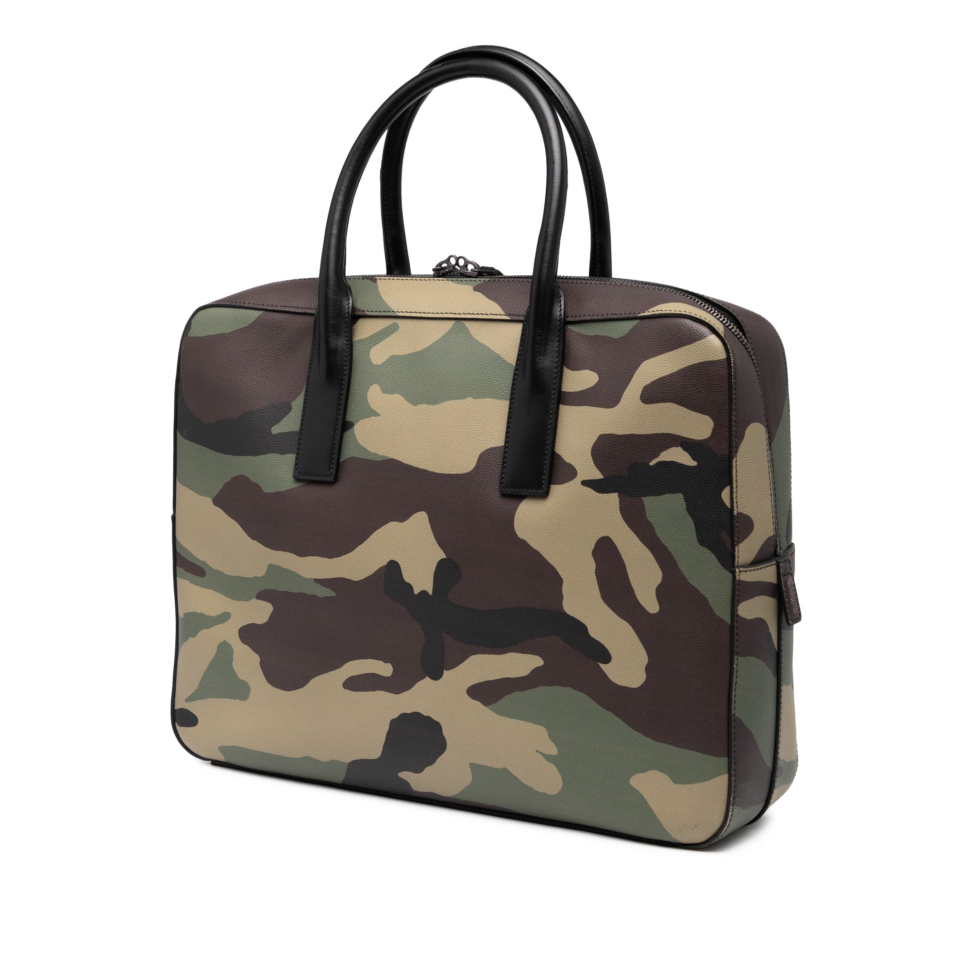 Small Grain de Poudre Camouflage Museum Briefcase