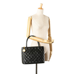 Caviar Medallion Tote