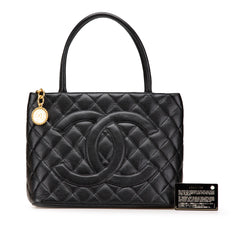 Caviar Medallion Tote