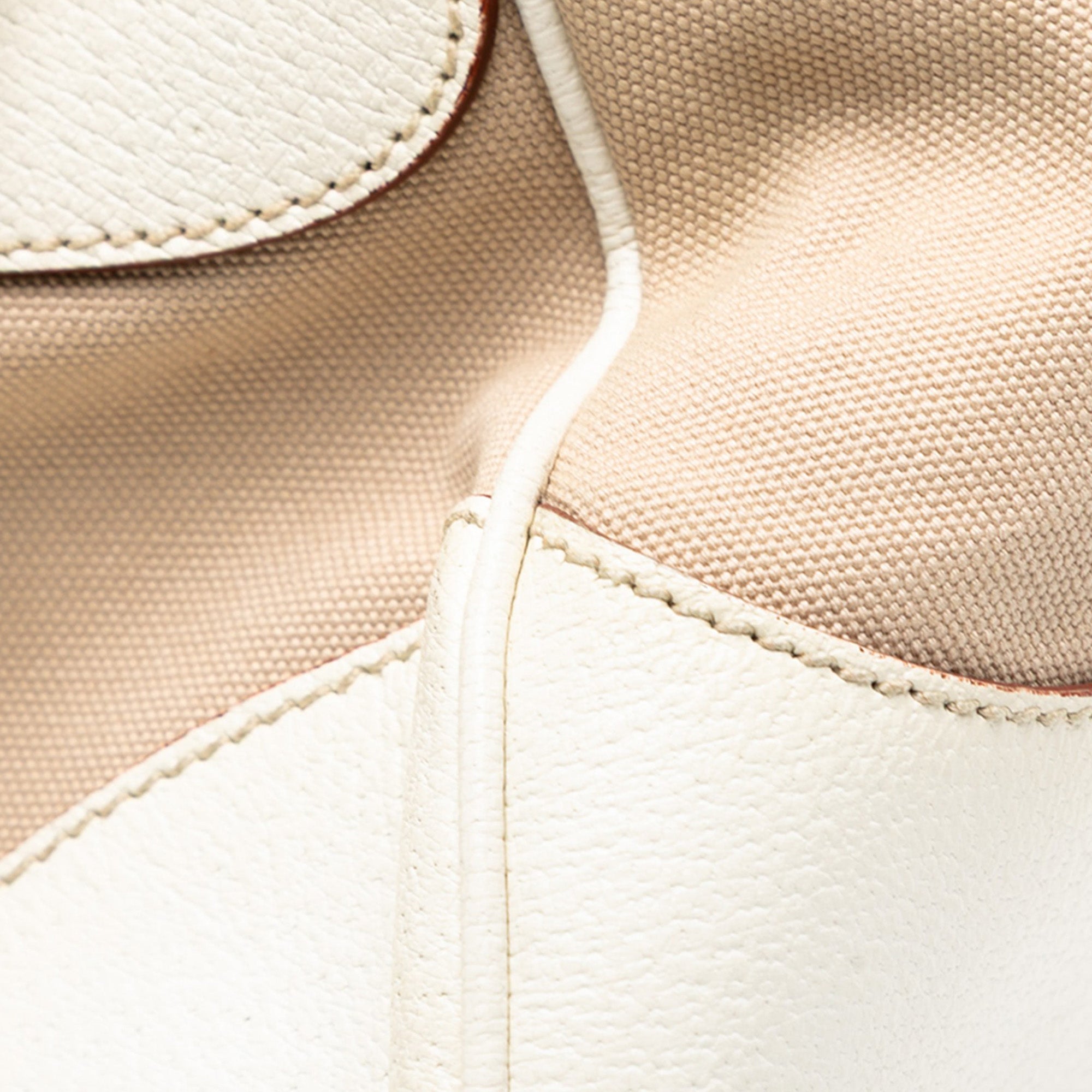 Cinghiale Trimmed Canvas Canapa Moon Shoulder Bag