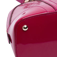 Medium Microguccissima Patent Nice Dome Satchel