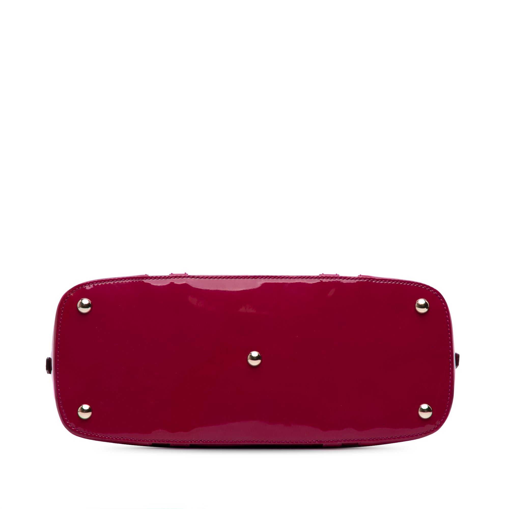 Medium Microguccissima Patent Nice Dome Satchel