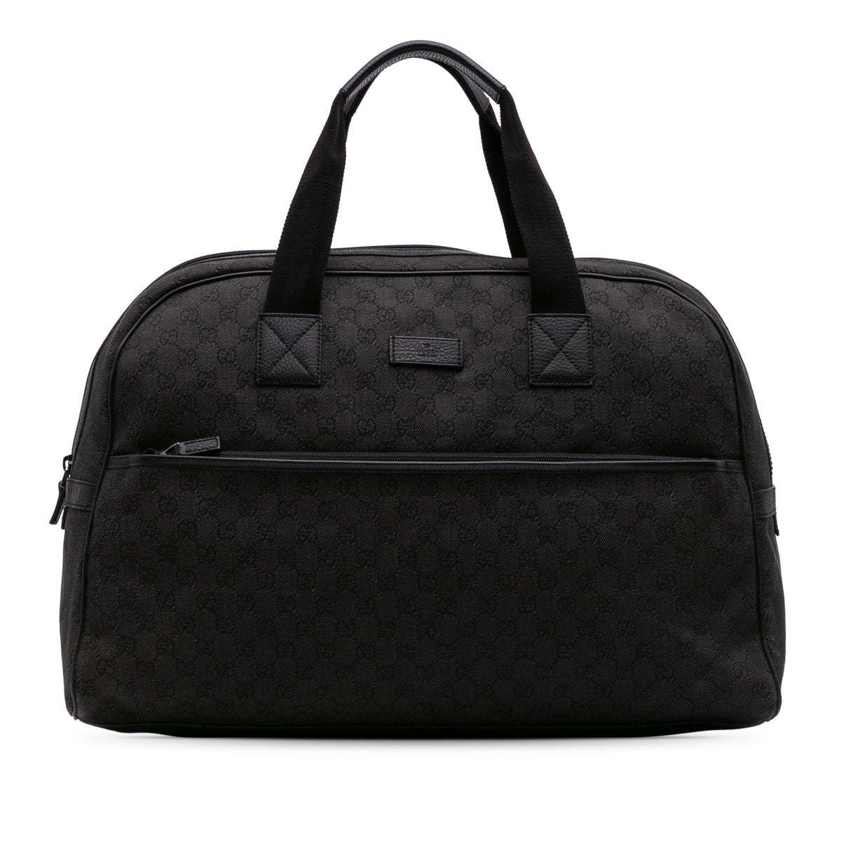 GG Denim Travel Bag